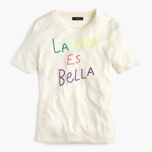 J.Crew Tippi short-sleeve sweater